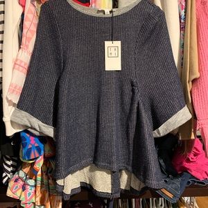 NWT sweater tunic top! Super cute for fall!